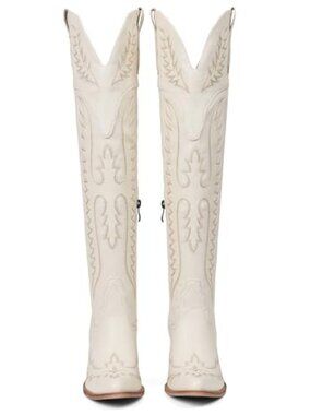 Cowboy Boots for Women Over The Knee Western Cowgirl Tall Boots